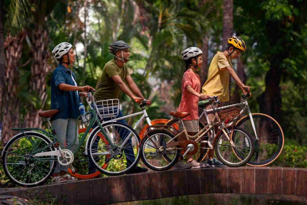 Guided electric bike ride in Antigua
